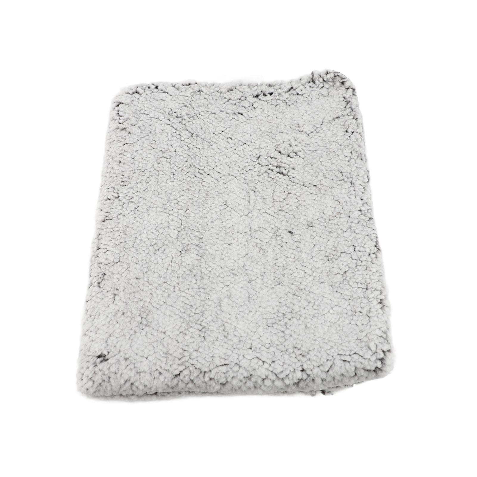 Pătură termică autoîncălzitoare pentru animale de companie, moale, cu spate anti-alunecare, caldă, pentru pisici și câini, pentru casă, interior M: 60 X 45cm / 23.6 X 17.7in gri