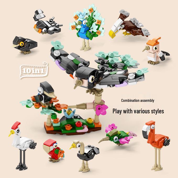 

10 Boxes Children s Day Gifts: LEGO-Compatible Building Blocks for Students