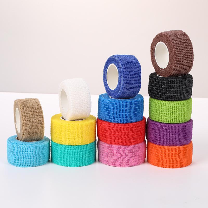 Elastic Sports Bandage: Non-Woven, Self-Adhesive Support for Wrist and Finger Protection