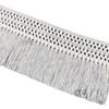Expanded 12CM Cotton Hollow Fringe Lace Trim in Pastoral Beige