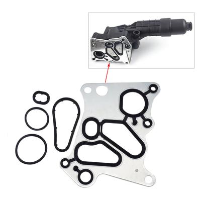 Car Engine Oil Coolers Gasket Set For M271 W204 W220 E250 E300 E350 E400 E500 E550 C250 2711840280 2711840380 2711801010