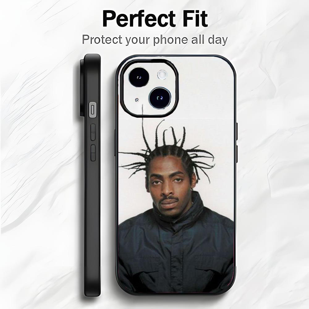 Handsome Cool Rapper C-Coolio Phone Case Phone Case Soft Packaging Lightweight For iPhone17 16 15 14 13ProMax