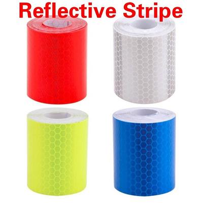 5 cm * 3 m Auto Reflektierendes Material Klebeband Aufkleber Automobil Motorräder Sicherheitswarnband 1 Stck