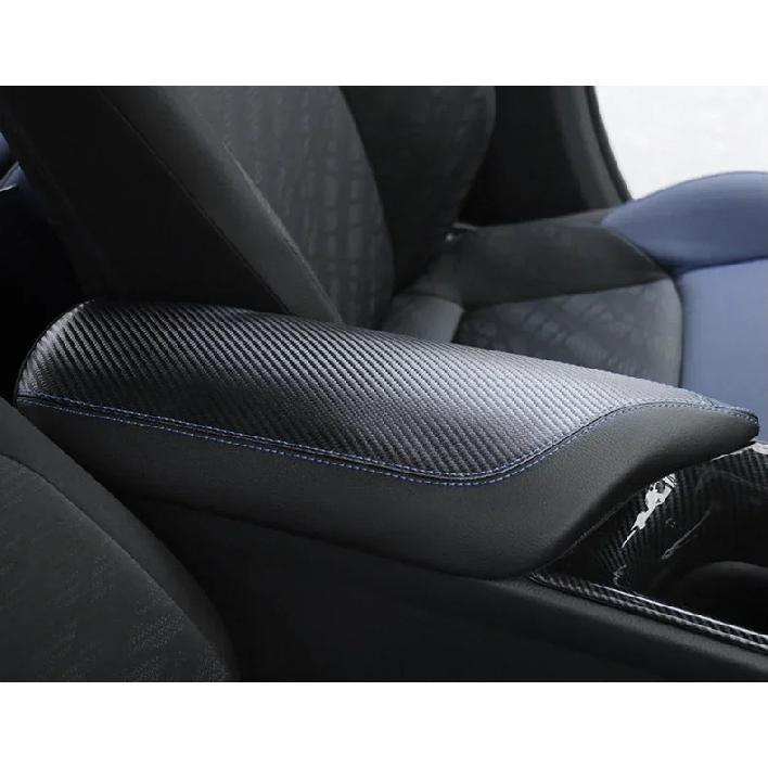 Für Toyota C-HR CHR Leder Auto Armlehnen Verkleidungsmatte Auto Armlehnen Aufbewahrungsbox Abdeckung Polster Mittelkonsole Deckel Schutzpolster