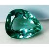 Natural Bluish Green Sapphire Loose Gemstone Pear 20-25 Ct September Birthstone for Gem Collections