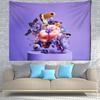 Fresh and Cute Cartoon Tapestry Background Cloth Wall Hanging Beach Mat Room Aesthetic Decoration Home Decoration Children Gift