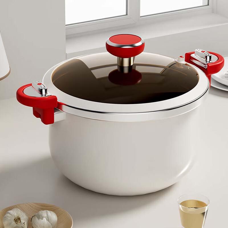 KSISE 26cm Iron Micro-Pressure Soup Pot
