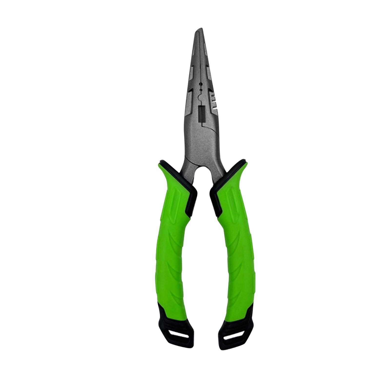 

Fishing Pliers, Crimping, Light Duty Wire And Line Cutting, Remove Hooks From Fish, Spring And Soft Grip Handles, Suitable For Dry And Wet Weather One Size