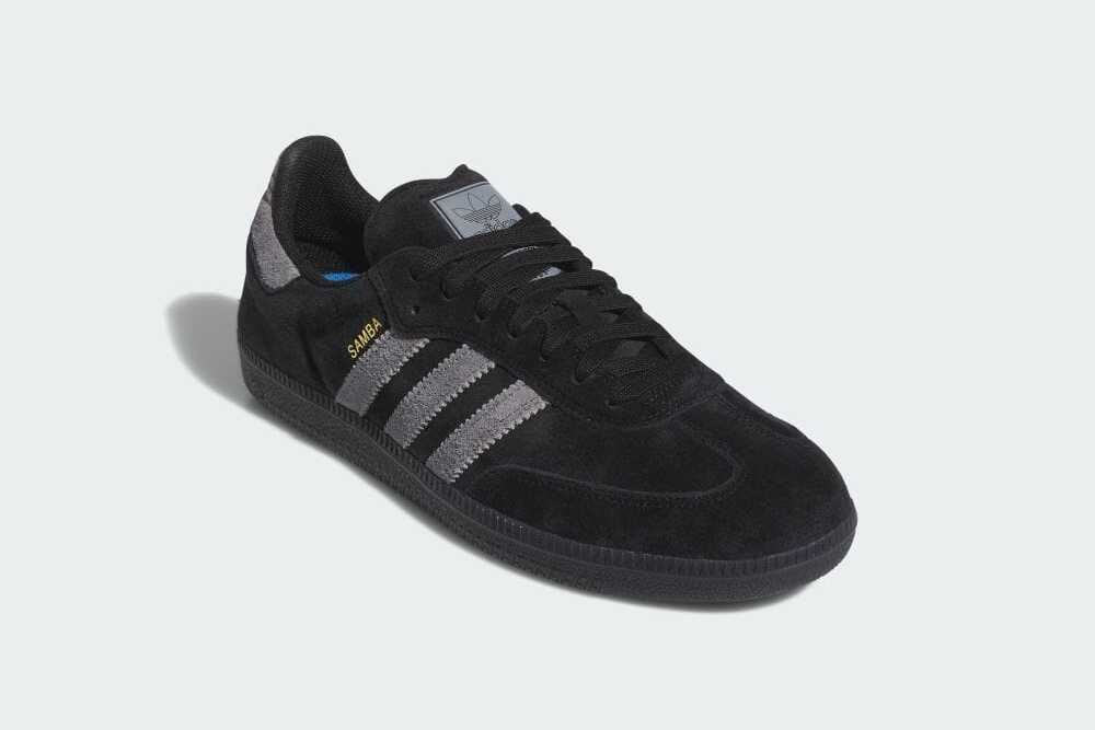 IH3348 adidas Originals Samba ADV Çekirdek Siyah Gri Dört Altın Metalik (Erkeklerin)