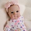Real Looking 48 Cm Full Vinyl Body Reborn Dolls Bettie 3D Painting Skin Simulation Girl Doll Lovely Newborn Dolls for Children Birth Day Holiday Gifts