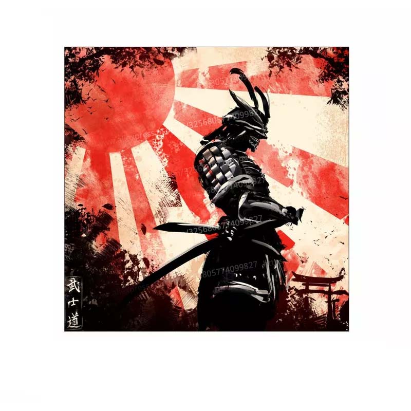 For Personality Samurai Car Sticker Vinyl Decal Waterproof Window Motorcycle Camper Bumper Truck Laptop Decoration SH502