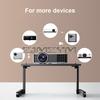 Metal Projector Holder Laptop Stand Height&Angle Adjustable Computer Desktop Stand Projector Bracket Vertical Stand