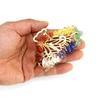Crushed Stone Hair Clip Non-slip Butterfly Crystal Hairpin Elegant Hair Claw  Party