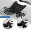 yowodana Sunglasses Holder Car Eyeglass Holder Car Eyeglass Clip Car Card Holder Easy to
