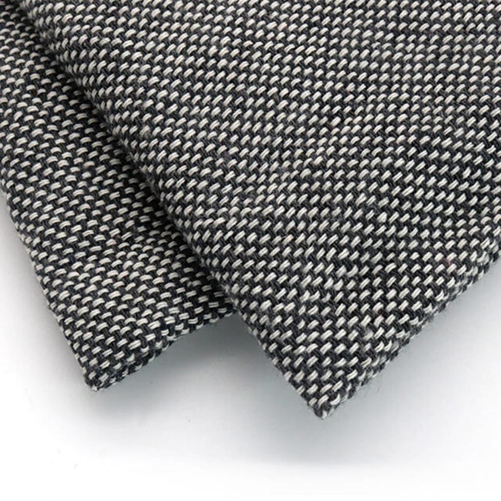Embroidery Cloth DIY Punch Polyester for Yrd Width 1M Sewing 'S Crrier Fbric , Dark Grey