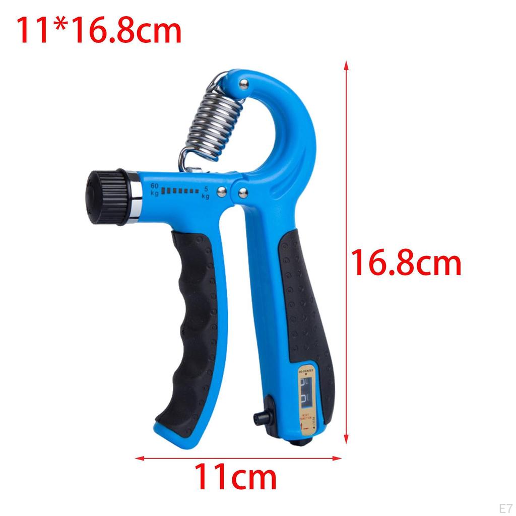 Hand Grip Strengthener Finger Exerciser Fitness Gripper Training Strength with Counter for