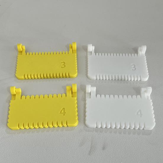 4Pcs/Set Clip-on Stitch Guide Edge Stitch Lock And Sewing Gauge Seam Guide Ruler Edge