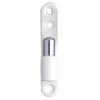P50 Male Pin Hinge Diameter 15mm 3-hole Plate White Finish - OTLAV - CGP50150P312