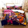Chaotic Cartoon FPS Deckbuilder Friends vs Friends Full Printed 3PCS Bedding Duvet Cover + 2 Pillowcases Teen Dorm Home