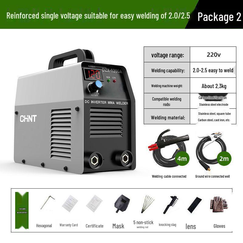 

Zhengtai 220V All-Copper Portable Smart Welder Set