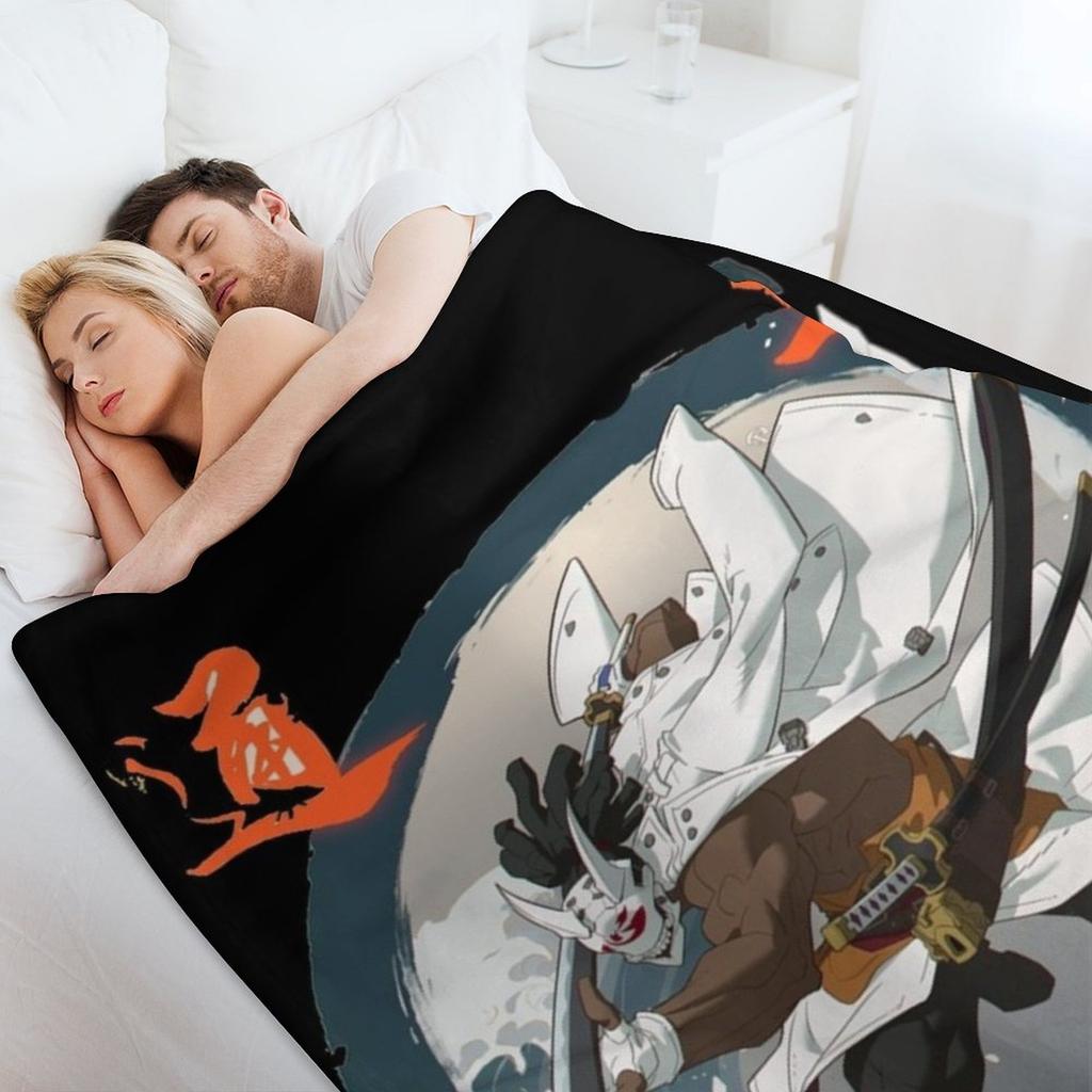 Guilty Gear - Nagoriyuki Throw Blanket Thermals For Travel Designers for babies Softest Blankets