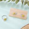 Zinc Zinc Alloy Snail Jewelry Delicate Snail Opening Rings Cute Snail Stud Earrings  Women