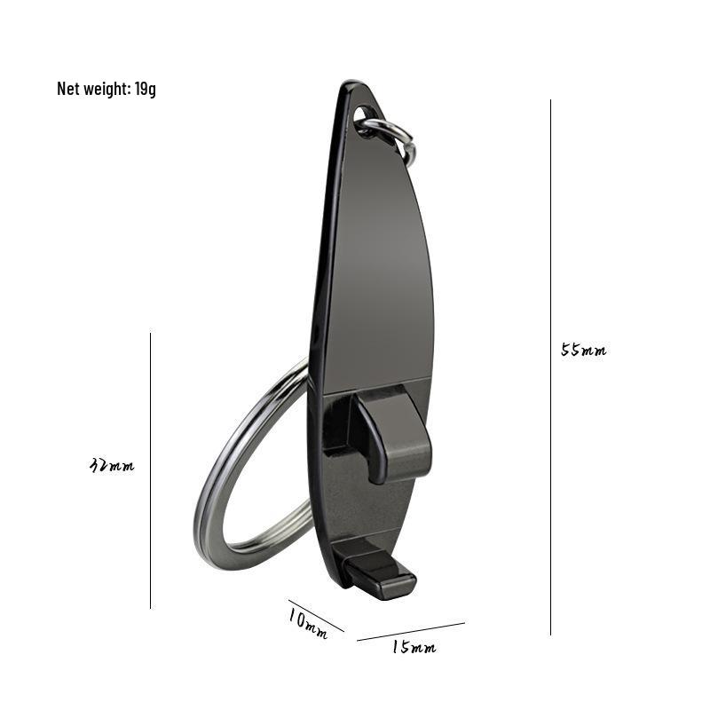 Seaside Surfboard Multi-Tool Bottle Opener Keychain - Surf Club Gift