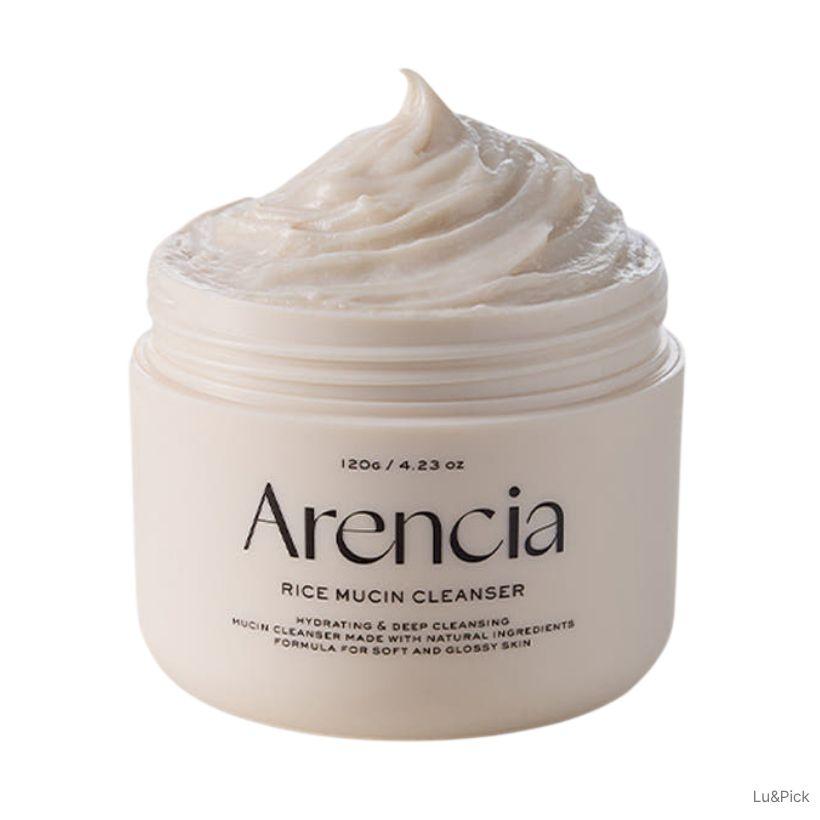 Arencia Rice Mucin Mochi Cleanser 120ml (+Free gift)