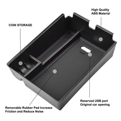 Center Console Organizer Tray For Kia Sportage NQ5 Hybrid 2025-2025 Armrest Storage Box Inner Insert Storage Holder Accessories