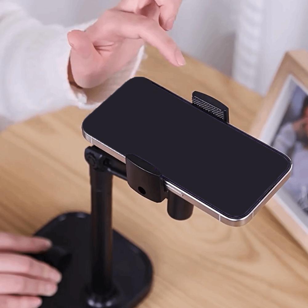 Adjustable Height Telescopic Phone Stand 2 In 1 Mobile Phone Bracket Live Learning