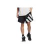 Adidas Ae Foundation Striped Color Block Drawstring Basketball Shorts Men Shorts Black IU2817