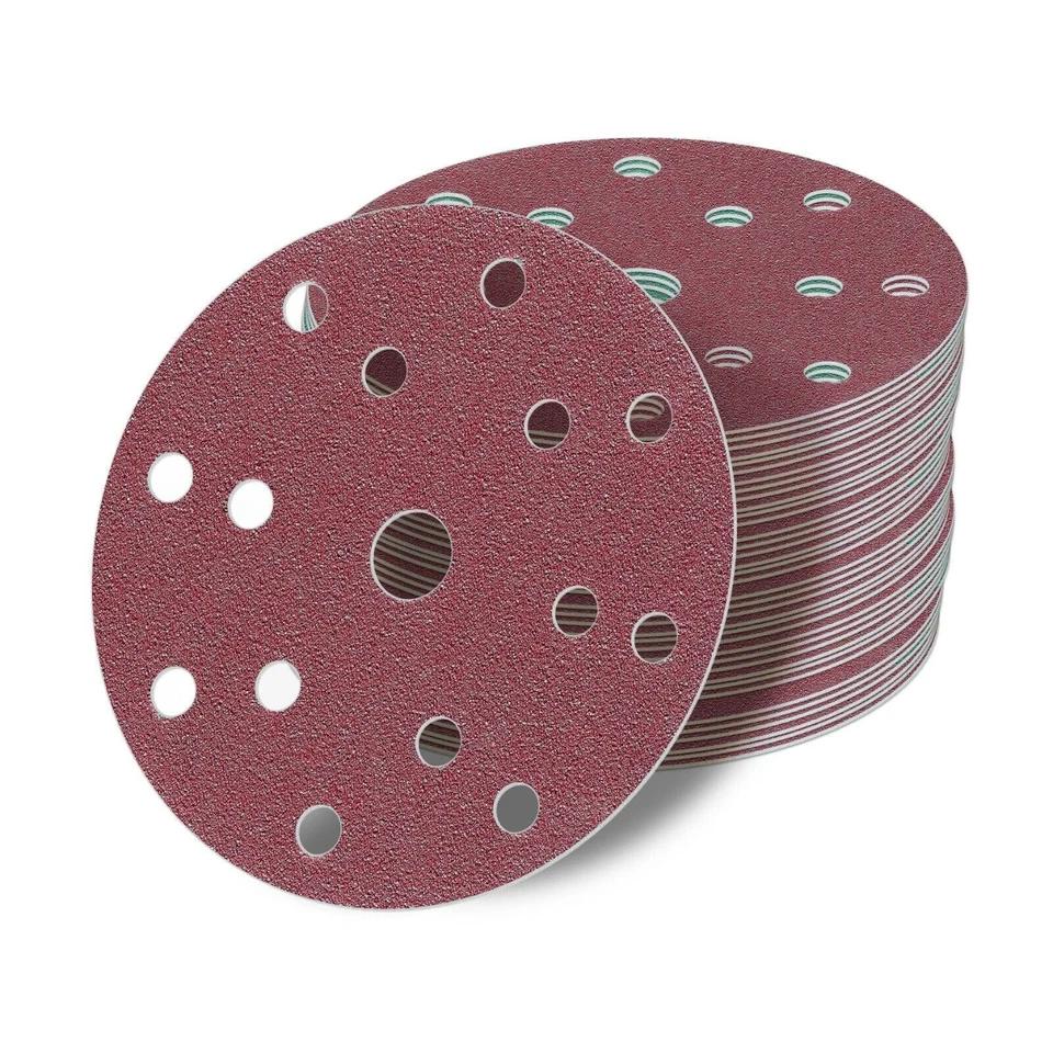 DE Warehouse 24H Shipping Free Delivery 6 Inch Sanding Discs 40-240 Grit, Round Hook and Loop Sandpaper for Random Orbital Sande