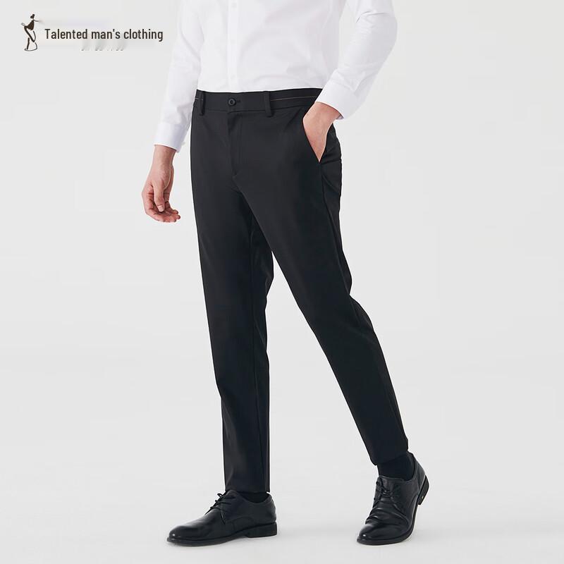 TRIES Men s Lyocell Silk Blend Slim Fit Casual Pants 100