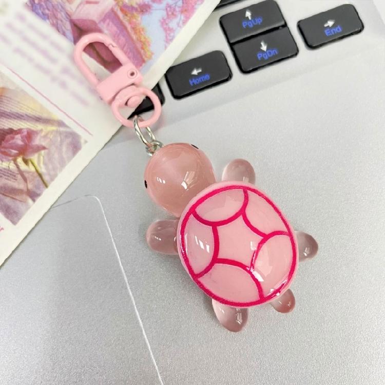 10 Pack Assorted Glowing Turtles Keychains Vibranting Color Easy to Use and Sturdy Materials for All Ages Daily Use
