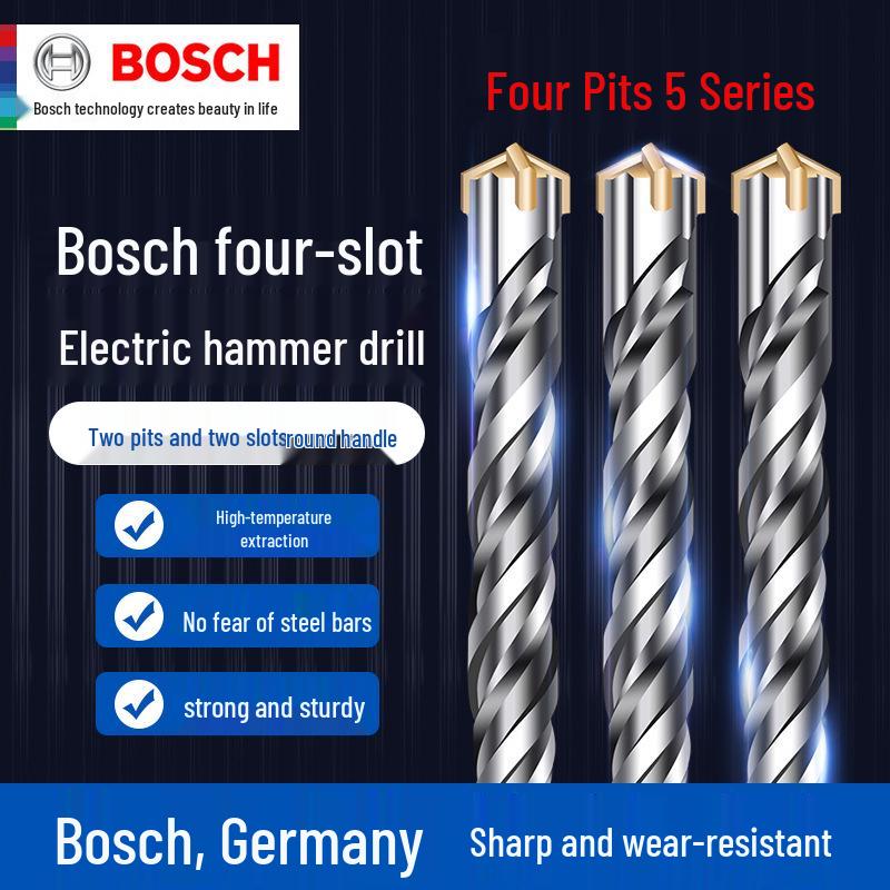 

Bosch 5-Series Four-Flute Rotary Hammer Drill Bit for Reinforced Concrete Contact customer service for bulk or invoicing