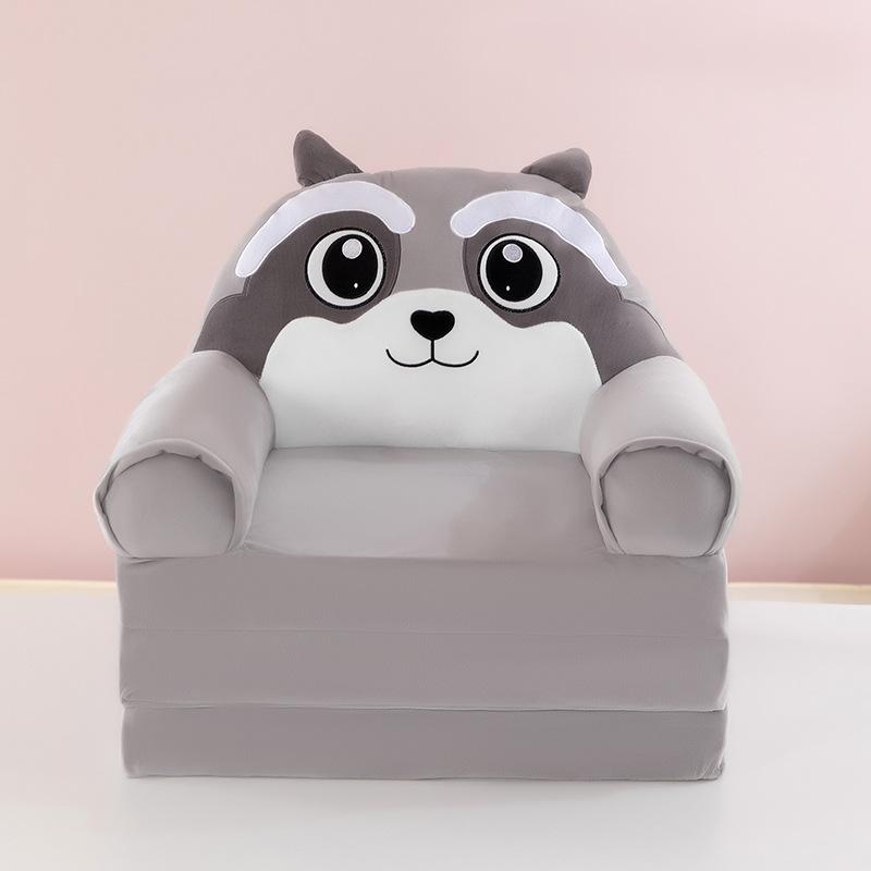 New Cartoon Three-Layer Children'S Folding Small Sofa, Sitting And Lying Down Multi-Functional Boys And Girls, Princess Sofa Lazy Seat Stool