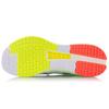 Li Ning Red Hare 4 PU, Textile Cushioning Rebound Breathable Lightweight Low Top Running Shoes Men's White Green ARBP037-15