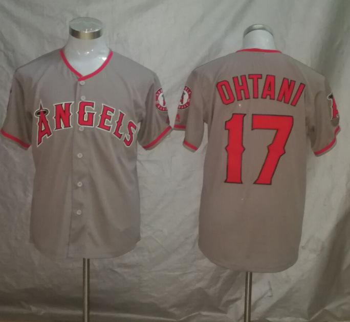Los Angeles Angels Men's Elite Embroidered Baseball Jersey