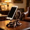 Soporte Artístico para Teléfono Móvil Impreso en 3D Rama de Árbol, Soporte de Escritorio de Madera Retorcida, Soporte de Escritorio para Teléfono Móvil, Decoración Rústica Orgánica Hogar Oficina,