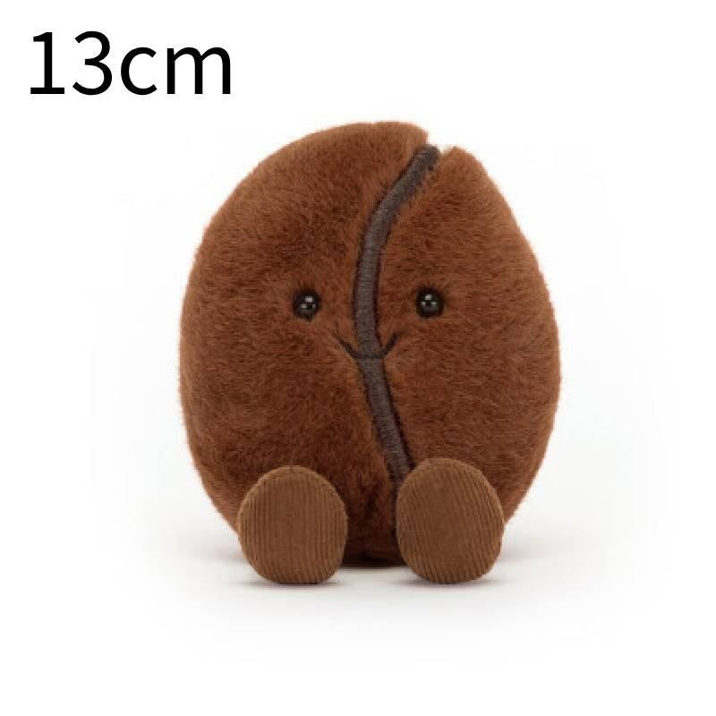 

Тема Коричневый Jellycat Плюшевая игрушка Кофейное зерно Детская Мягкая Улыбающаяся Подарок Выражение 13cm/5.12in