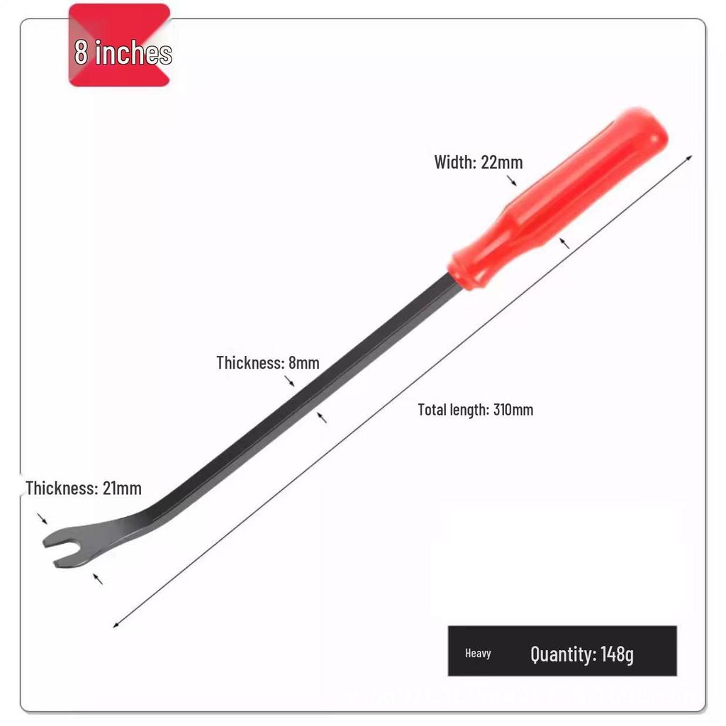 6-inch & 8-inch Car Headlight Plastic Buckle Pliers with Screwdriver for Door Panel & Clips Repair