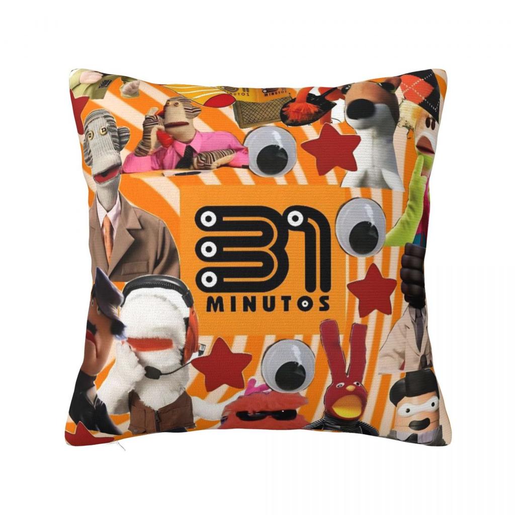 31 Minutos Chilean Comedy Pillow Covers Polyester Sofa Tulio Trivino Cushion Case Cute Pillow Cover 45*45