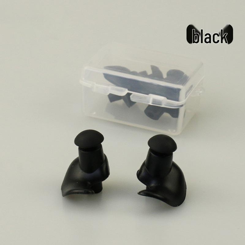Waterproof Spiral Silicone Earplugs for Swimming and Noise Reduction