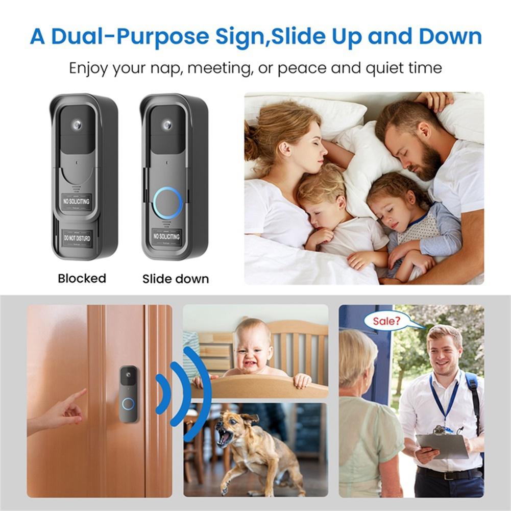 Hassle-Free Installation Anti-Theft Mount 360 Protection Design Compatibility For Blink Doorbell For Apartments