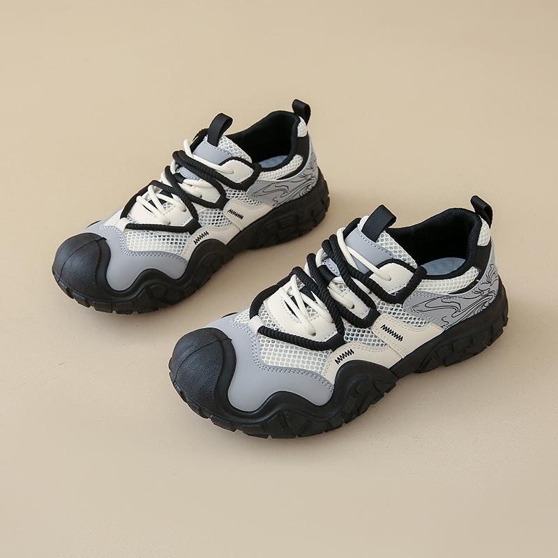 Summer Mesh Ugly Cute Heightening Shoes Sports Shoes 22 New Platform Casual Shoes