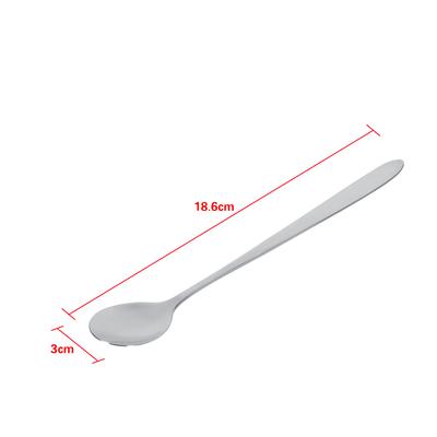 6 Stainless Steel Handle Coffee Soup Spoons, Bright and Shiny Handle Spoon, Sy To Cln, Makes Coffee Shops More Pretty, Suitable for Home,