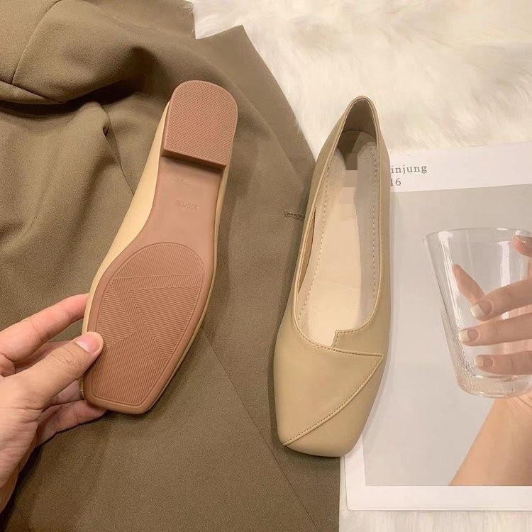 Spring and Autumn Evening Evening Breeze Gentle Shoes Single Shoes New Ladyshoes Flat Soles Pregnant Women Soft Soles Flat Shoes