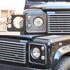 For Land Rover Defender 90 110 2004-2019 Aluminum Alloy Car Headlight Decorative Panel Cover Car Exterior Accessories