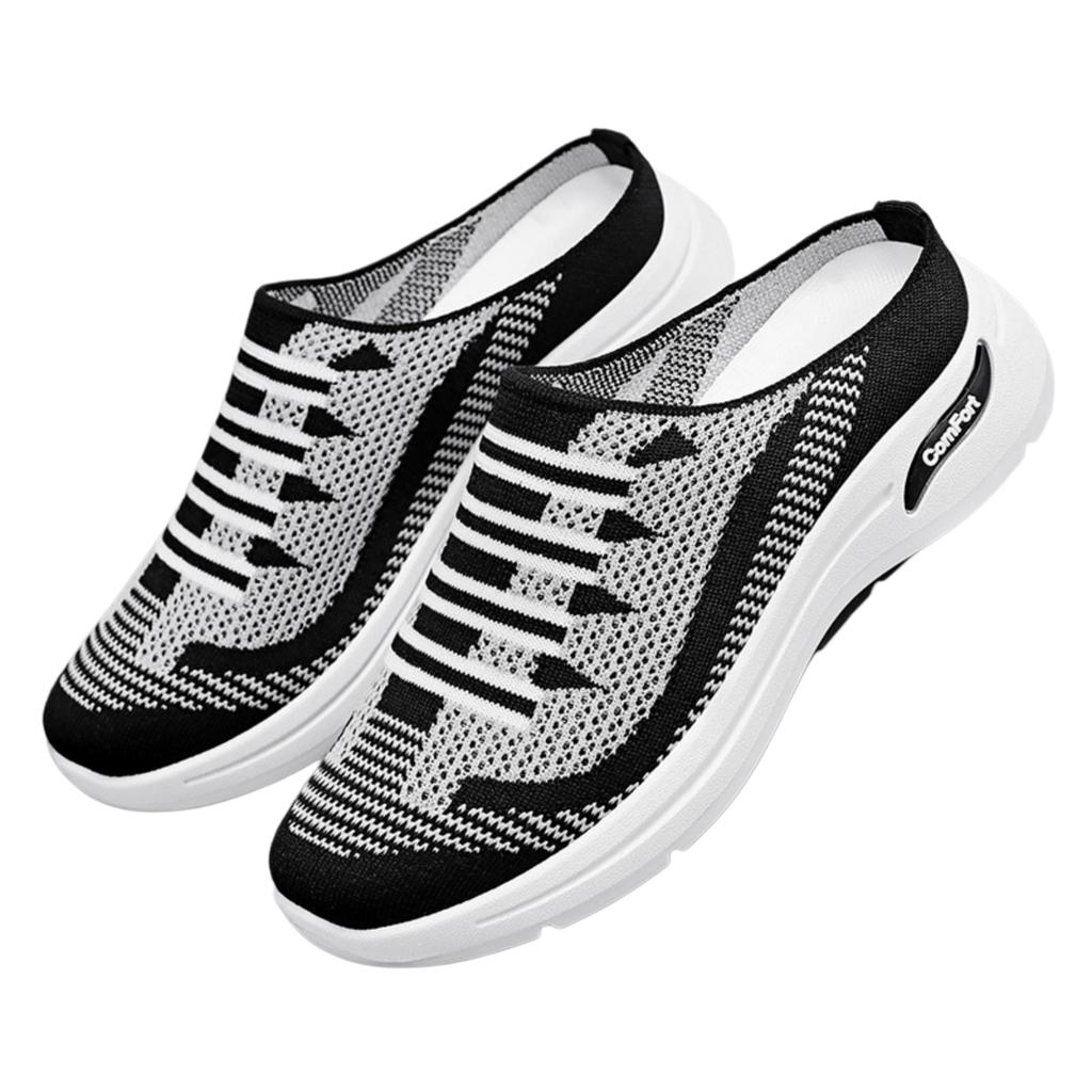 Breathable Mesh Slide Slippers for Indoor Outdoor Wear
