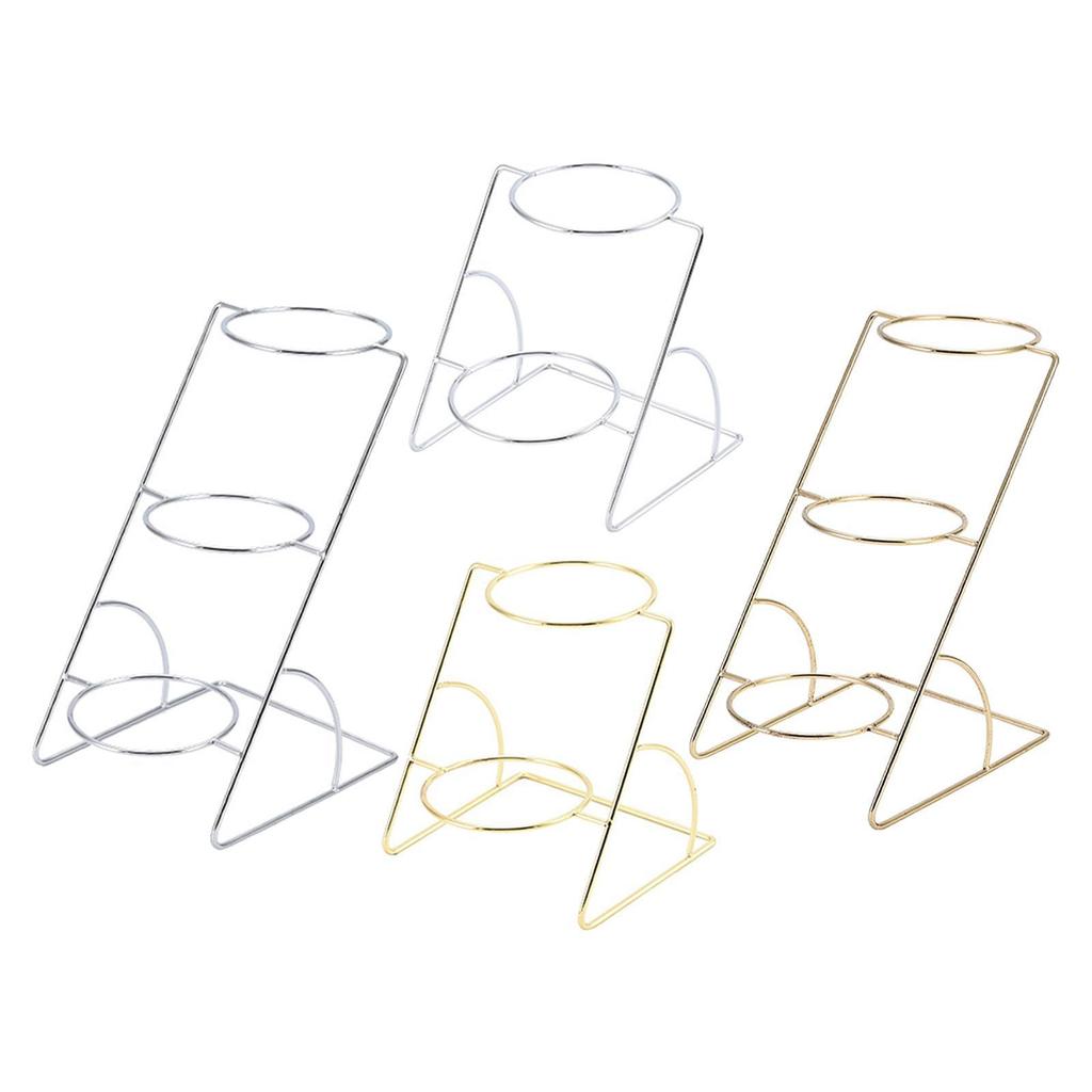 Multifunctional Sauces Stand Metal Condiment Organizer Holder Practical Spice Rack for Buffet Hot Pot Kitchen